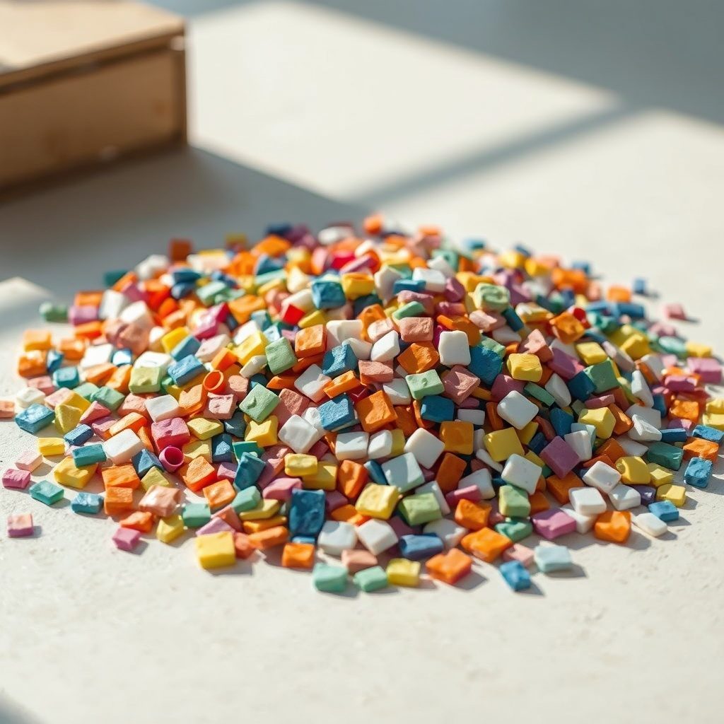 Mosaic chip packs displayed