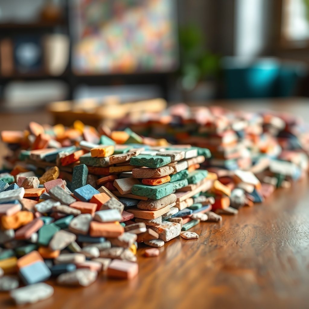 Mosaic tile craftsmanship