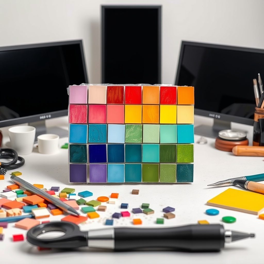 Mosaic display options