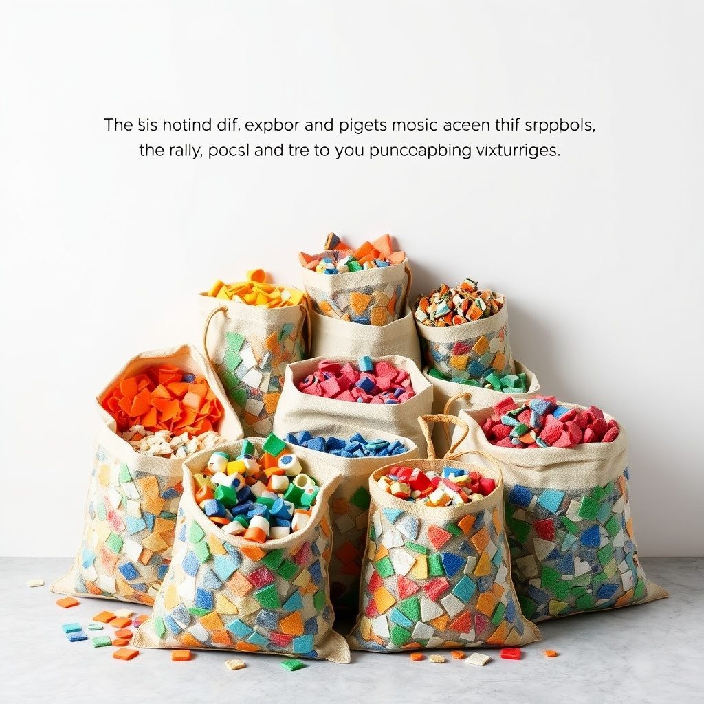 Tile fragment bags