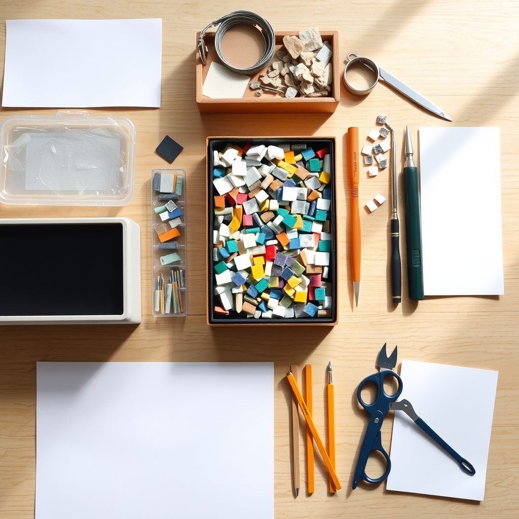 Craft mosaic kits